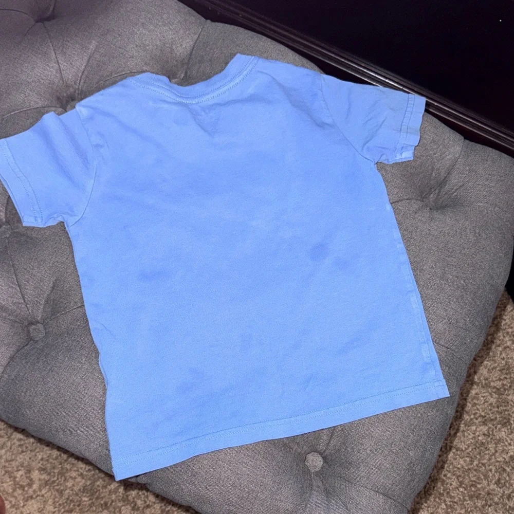 Polo by Ralph Lauren Kids Blue and Yellow Tee - Picture 2 of 3